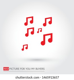Vector icon melody 10 EPS  