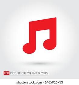 Vector icon melody 10 EPS . Lorem Ipsum Illustration design