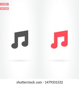Vector icon melody 10 EPS . Lorem Ipsum Illustration design