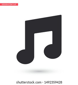 Vector icon melody 10 EPS . Lorem Ipsum Illustration design