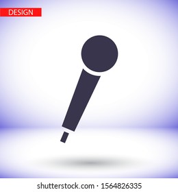 Vector icon microphone 10 EPS . Lorem Ipsum Illustration design