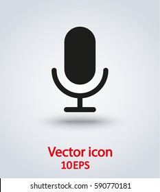 vector icon microphone