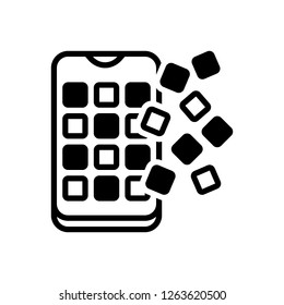 Vector icon for mobile app