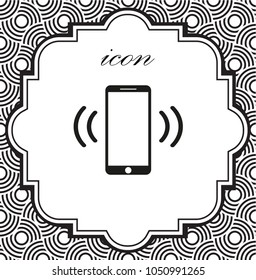 vector icon mobile phone