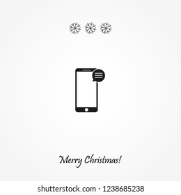 vector icon mobile phone