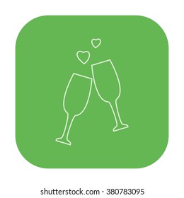 vector icon of modern International Women's Day