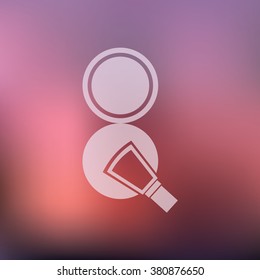 vector icon of modern International Women's Day