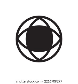 Vector icon of modern trends in the style of sold . This icon can be used in single style of business, finance, startups ,UX UI