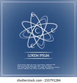 Vector icon Molecule Icon 
