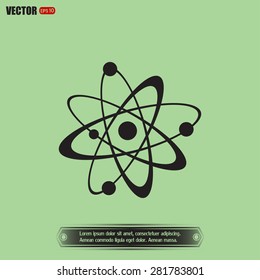 Vector icon Molecule Icon 