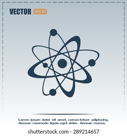 Vector icon Molecule Icon 