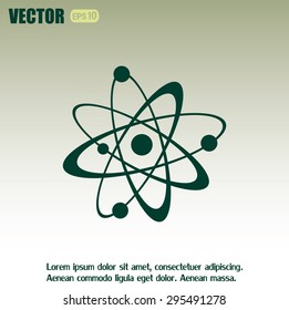 Vector icon Molecule Icon 