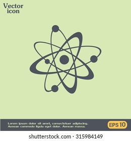 Vector icon Molecule Icon 