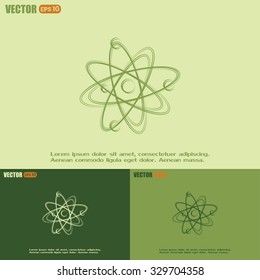 Vector icon Molecule Icon 