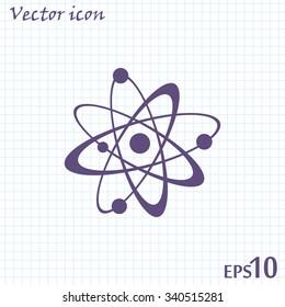 Vector icon Molecule Icon 