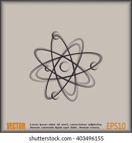 Vector icon Molecule Icon 