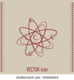 Vector icon Molecule Icon 