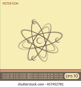 Vector icon Molecule Icon 