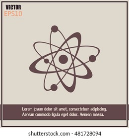 Vector icon Molecule Icon 