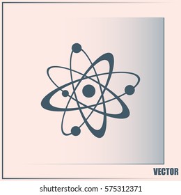 Vector icon Molecule Icon 
