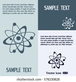 Vector icon Molecule Icon 