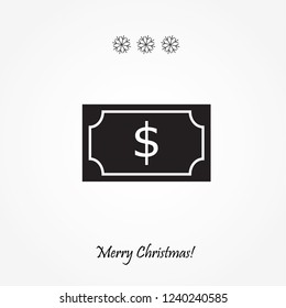 Vector icon money