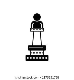 Vector icon for monument 