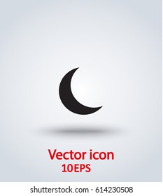 Vector icon moon