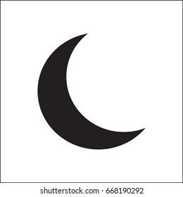 Vector icon moon