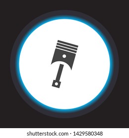 Vector icon moped 10 EPS . Lorem Ipsum Illustration design