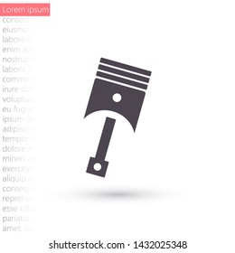 Vector icon moped 10 EPS . Lorem Ipsum Illustration design