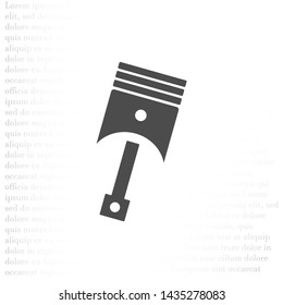 Vector icon moped 10 EPS . Lorem Ipsum Illustration design