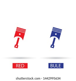 Vector icon moped 10 EPS . Lorem Ipsum Illustration design