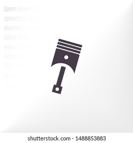 Vector icon moped 10 EPS . Lorem Ipsum Illustration design