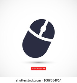 Vector icon mouse 10 EPS