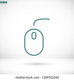 Vector icon mouse 10 EPS