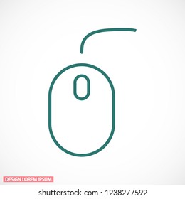Vector icon mouse 10 EPS