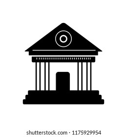 Vector icon for museum  building II