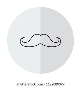 Vector icon mustache
