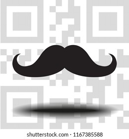 Vector icon mustache