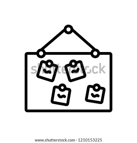 Vector icon for name
