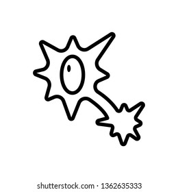 Vector icon for nervous system