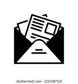 Vector icon for Newsletter