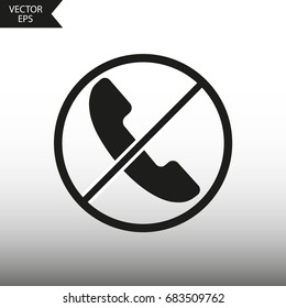 vector icon no phone