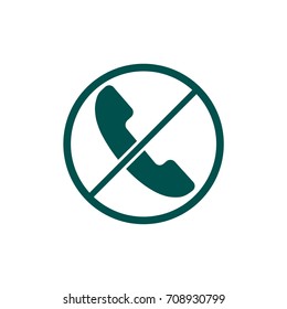 vector icon no phone
