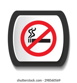 Vector icon no smoking
