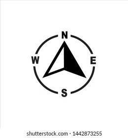 Similar Images, Stock Photos & Vectors of North direction compass icon ...