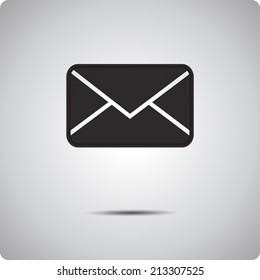 Vector icon. "Office. Envelope, mail"