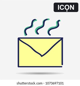 Vector icon. Office: mail.