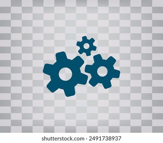 Vector icon on gray backgroud